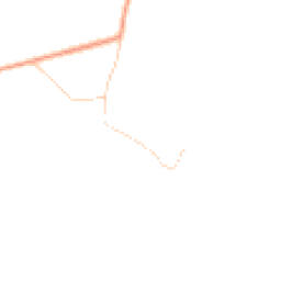 Daytime road noise heatmap for LE14 4QN
