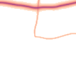 Daytime road noise heatmap for LE14 4RX