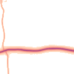 Daytime road noise heatmap for LE14 4RZ