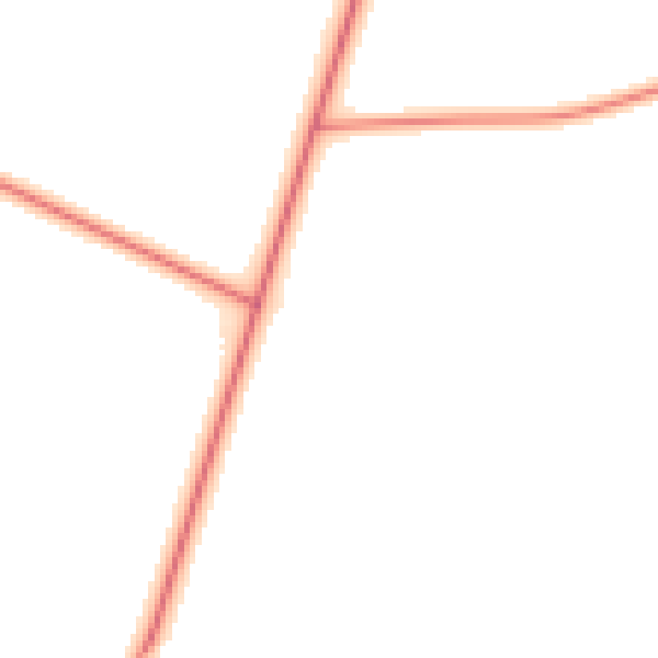 Daytime road noise heatmap for LE15 8AH