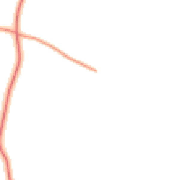 Daytime road noise heatmap for LE15 8DF