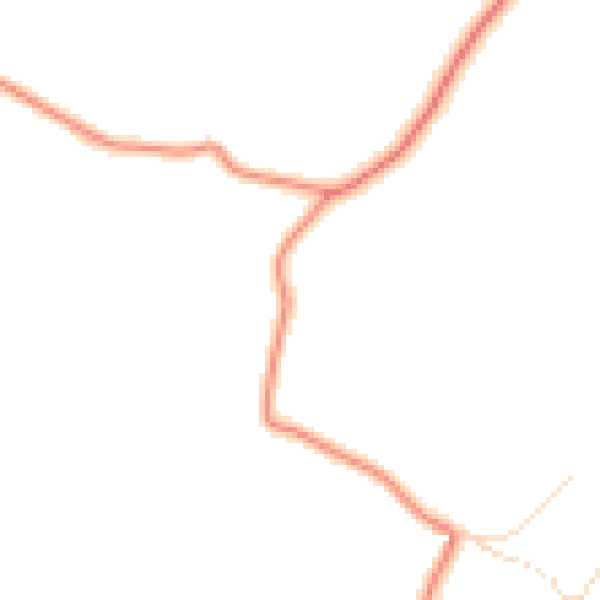 Daytime road noise heatmap for LE15 8DG