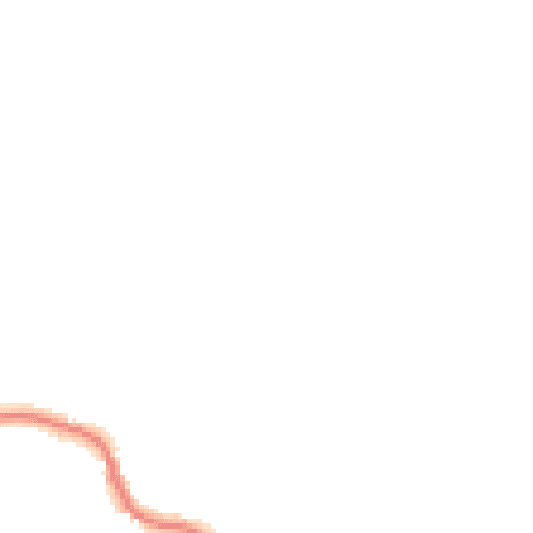 Night-time road noise heatmap for LE15 8PL