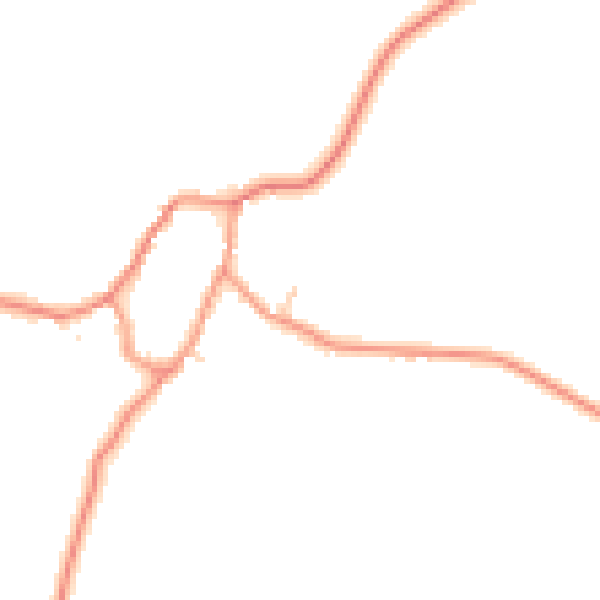 Daytime road noise heatmap for LE15 8QP