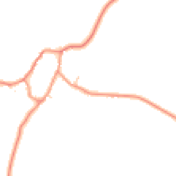 Daytime road noise heatmap for LE15 8QR