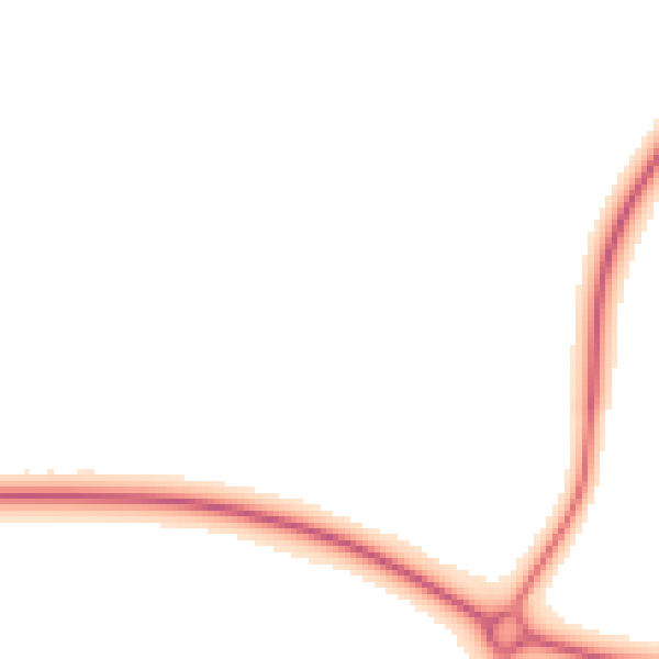 Night-time road noise heatmap for LE15 9BL