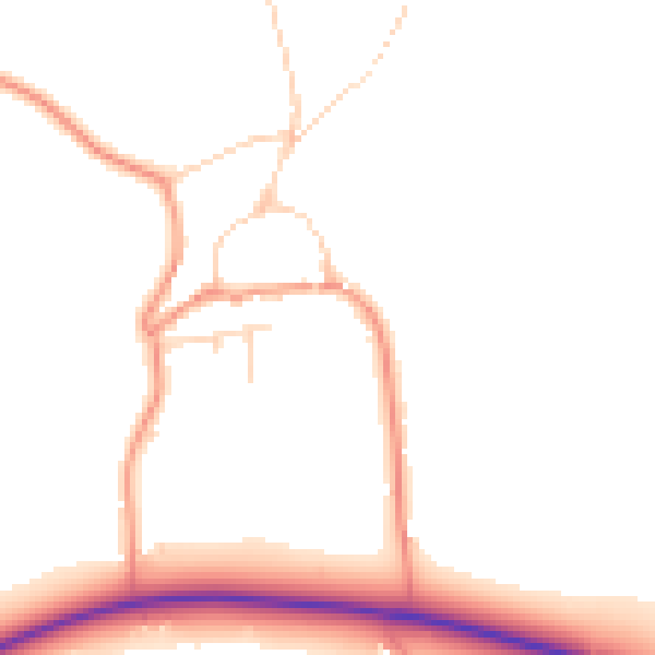 Daytime road noise heatmap for LE15 9JZ