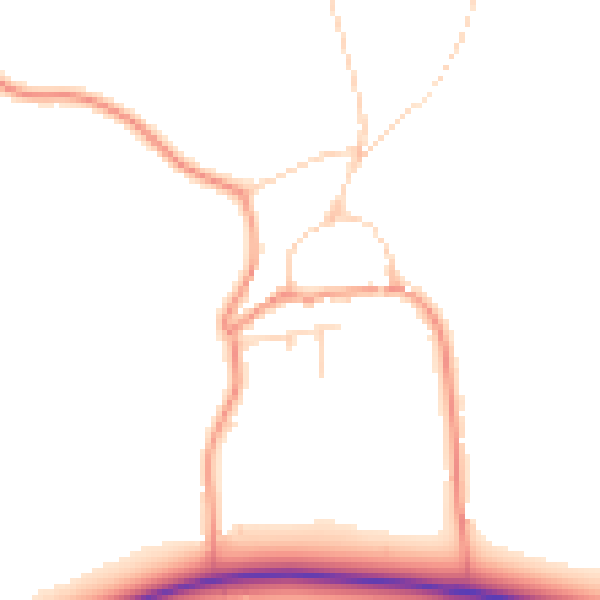 Daytime road noise heatmap for LE15 9LB