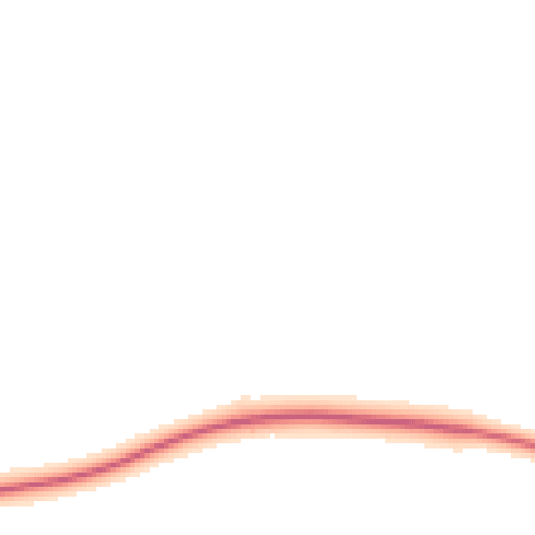 Night-time road noise heatmap for LE15 9LE