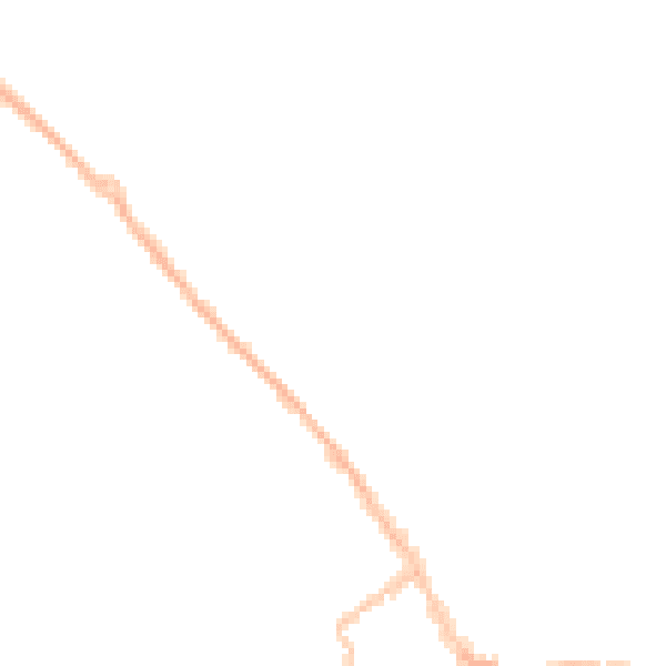 Night-time road noise heatmap for LE16 7AT