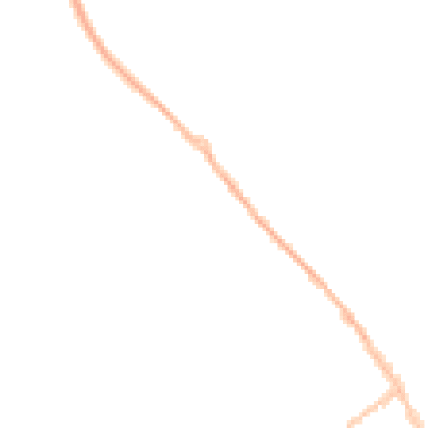 Night-time road noise heatmap for LE16 7AY