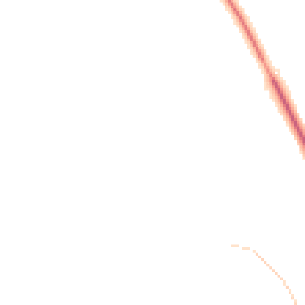 Night-time road noise heatmap for LE16 7BG