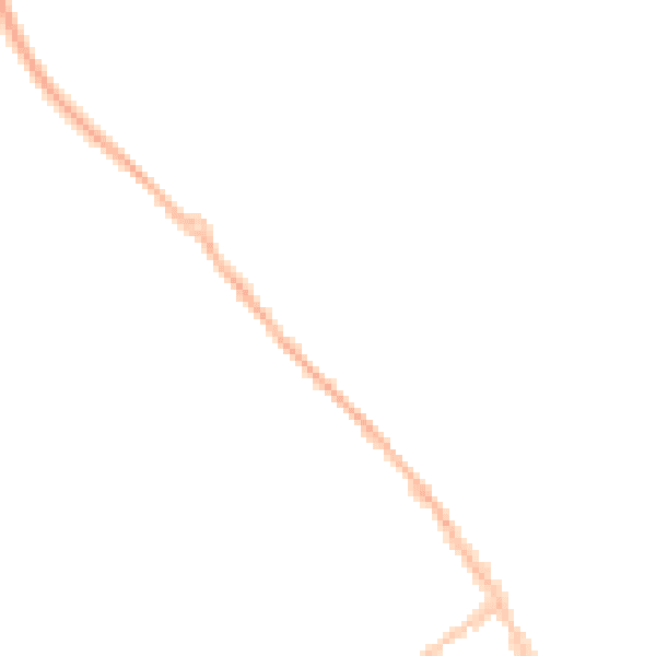 Night-time road noise heatmap for LE16 7BT