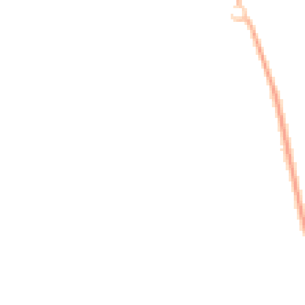 Night-time road noise heatmap for LE16 7BY