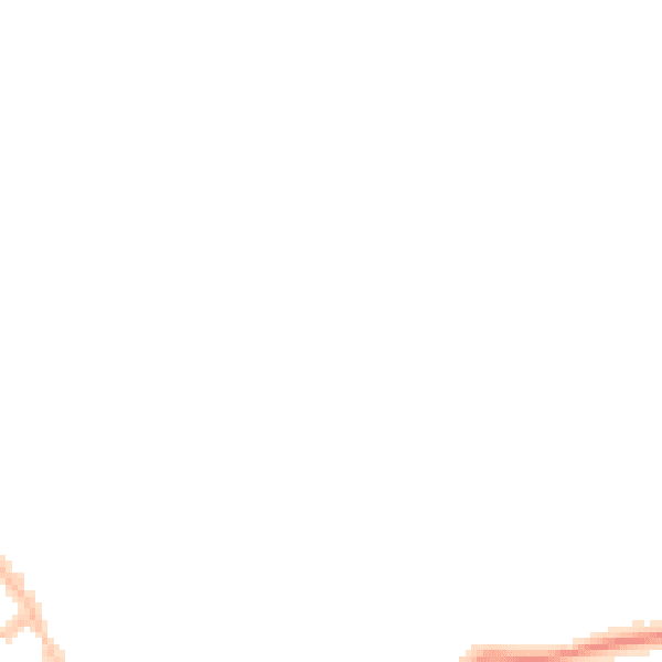 Night-time road noise heatmap for LE16 7LL