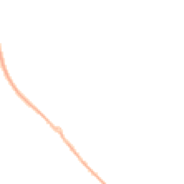 Night-time road noise heatmap for LE16 7NF