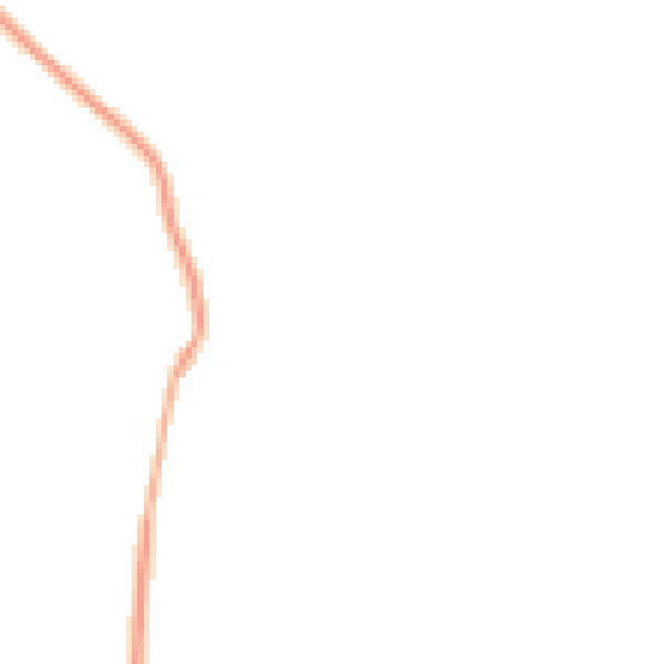 Night-time road noise heatmap for LE16 7SU