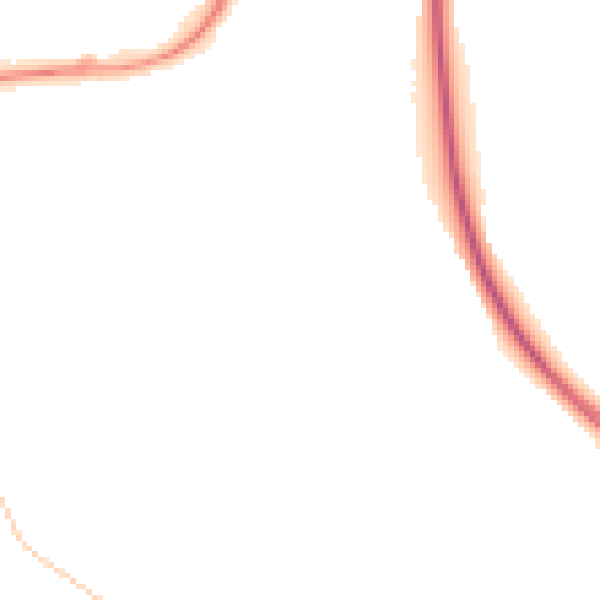 Night-time road noise heatmap for LE16 8ER