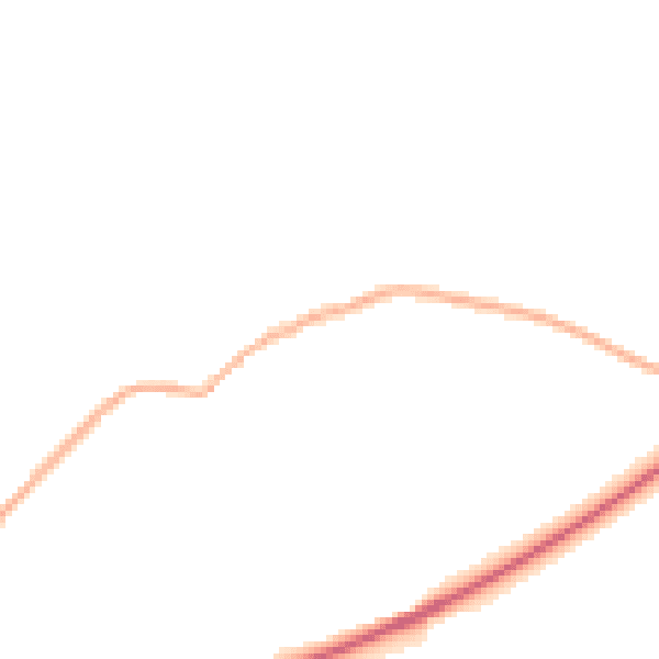 Night-time road noise heatmap for LE16 8QP