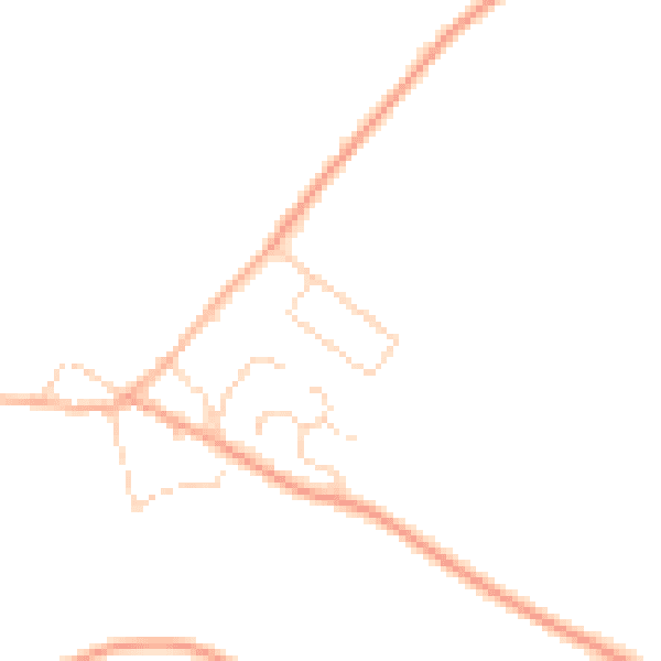 Daytime road noise heatmap for LE16 8XA