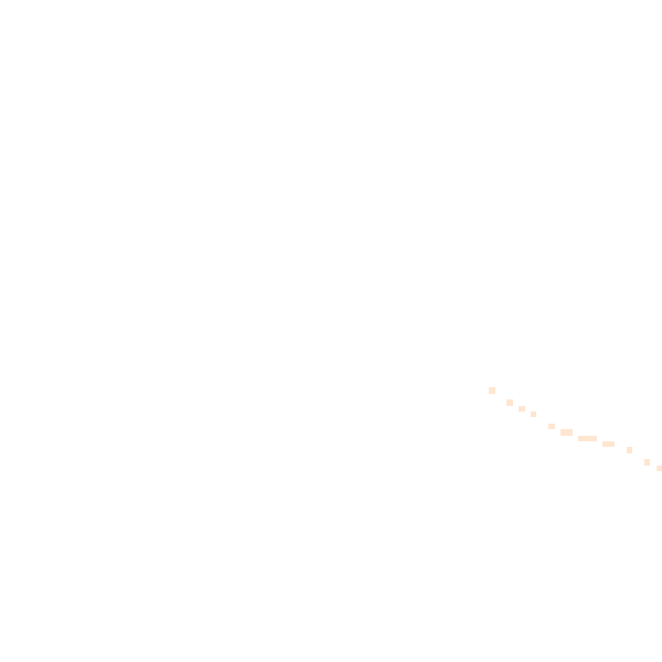 Night-time road noise heatmap for LE16 8XL