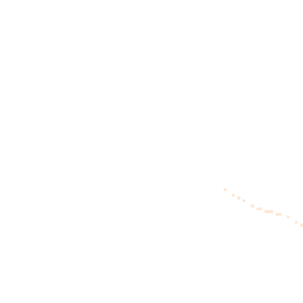 Night-time road noise heatmap for LE16 8XT