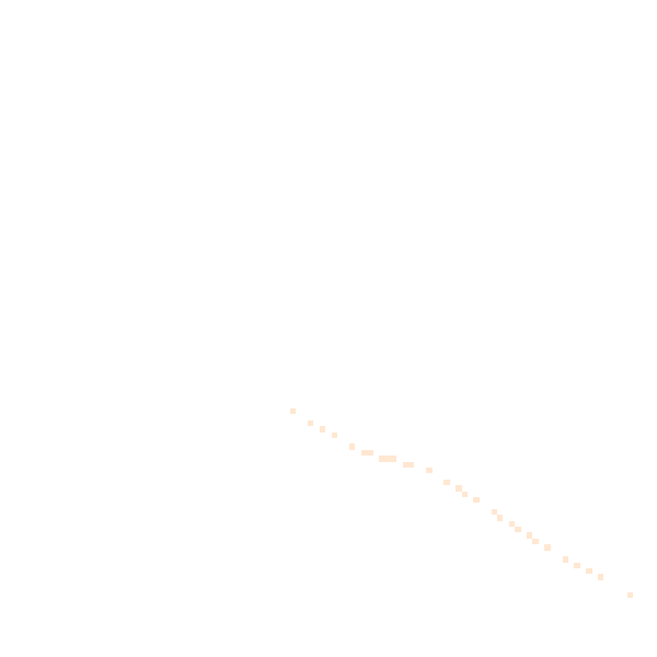 Night-time road noise heatmap for LE16 8XW