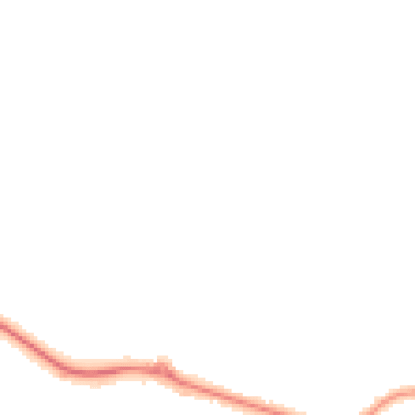 Night-time road noise heatmap for LE16 9NS