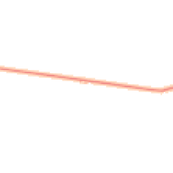 Daytime road noise heatmap for LE16 9SR
