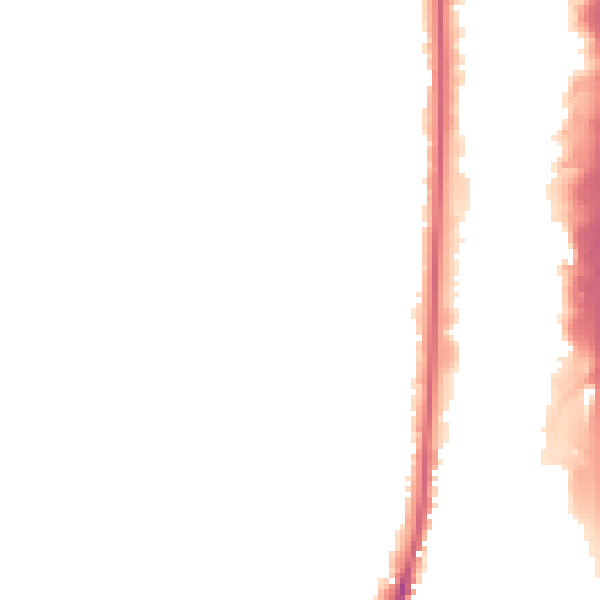 Night-time road noise heatmap for LE17 4NR