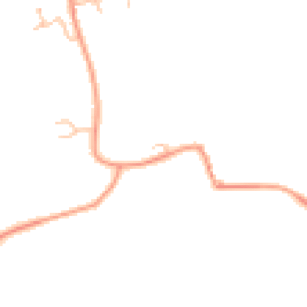 Daytime road noise heatmap for LE17 5AP