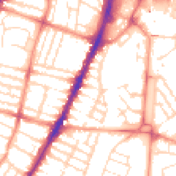 Daytime road noise heatmap for LE3 0AA
