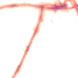 Night-time road noise heatmap for LE3 0AH