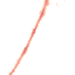Night-time road noise heatmap for LE3 0AU