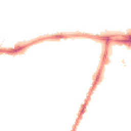 Night-time road noise heatmap for LE3 0TD