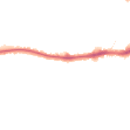 Night-time road noise heatmap for LE3 0UL