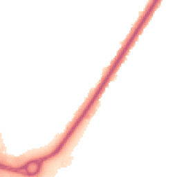 Night-time road noise heatmap for LE3 2TG