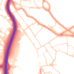 Daytime road noise heatmap for LE3 3AB
