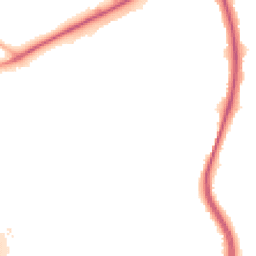 Night-time road noise heatmap for LE3 3EG