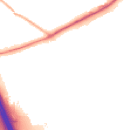 Night-time road noise heatmap for LE3 3FT