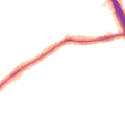 Night-time road noise heatmap for LE3 3LN
