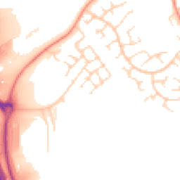 Daytime road noise heatmap for LE3 8AY