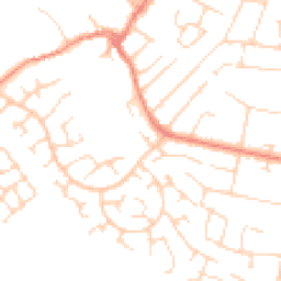 Daytime road noise heatmap for LE3 8DW
