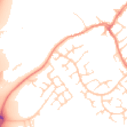 Daytime road noise heatmap for LE3 8QG