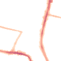 Night-time road noise heatmap for LE4 0AD