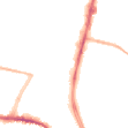 Night-time road noise heatmap for LE4 0BS