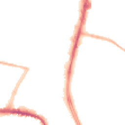 Night-time road noise heatmap for LE4 0BT