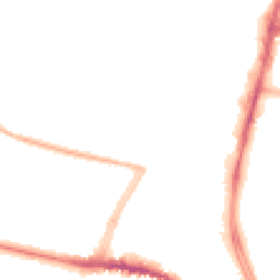 Night-time road noise heatmap for LE4 0BW