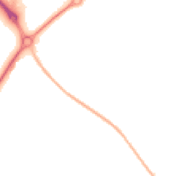 Night-time road noise heatmap for LE4 0PG