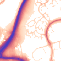 Daytime road noise heatmap for LE4 1AG
